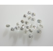 1-1.1mm 20pc VS Clarity F Color Natural Loose Brilliant Cut Diamonds Round for Setting