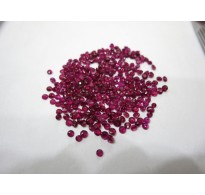 Natural Loose Red Ruby Lot 3.9-4.1mm Round 1 carat Quantity for Setting