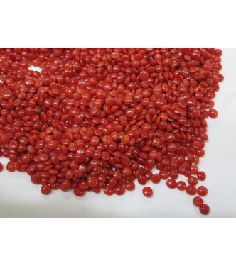 Natural Loose Red/Orange Coral 4.5mm Cabochon Round for Setting 10cts Quantity