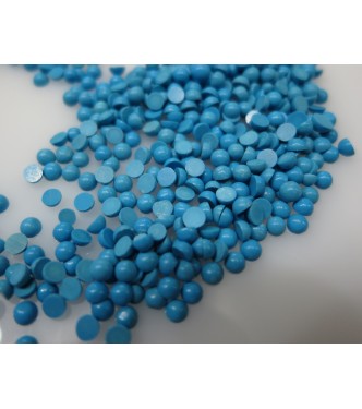2.2-2.3mm Loose Turquoise Lot Cabochon for Setting No Matrix Lines